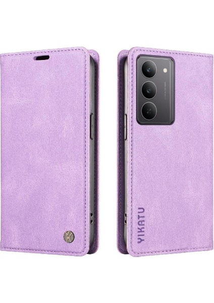 Realme C75 4g Kılıf Düz Renk Cilt Dostu Manyetik Kapak Ile Uyumlu (Yurt Dışından)