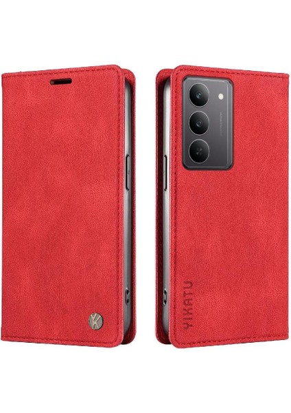 Realme C75 4g Kılıf Düz Renk Cilt Dostu Manyetik Kapak Ile Uyumlu (Yurt Dışından)