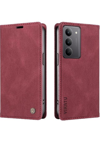 Realme C75 4g Kılıf Düz Renk Cilt Dostu Manyetik Kapak Ile Uyumlu (Yurt Dışından) modelleri