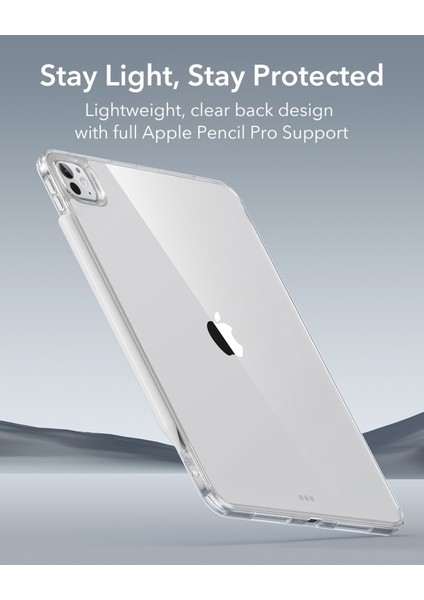 Hybrid Case Ipad 11 Pro (2024) Şeffaf Kılıf modelleri