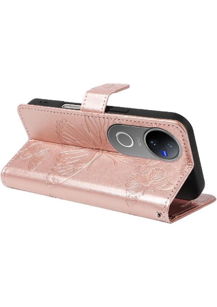 Vıvo V50 Için Kılıf 5g Darbeye Kapak Pu Deri Kart Yuvası Standı Ile Çevirin (Yurt Dışından) indirimleri