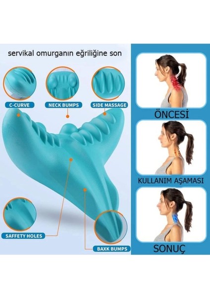 Ergonomik Boyun Masajı Yastığı – Servikal Traksiyon Destekli, Omurilik Ortopedik Yastık modelleri
