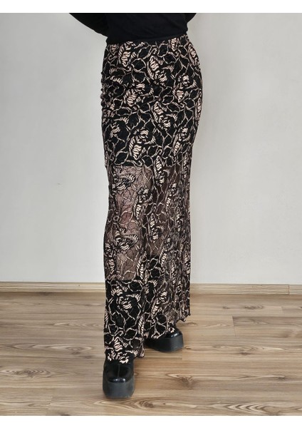 Retro Dantel Maxi Etek fiyatları