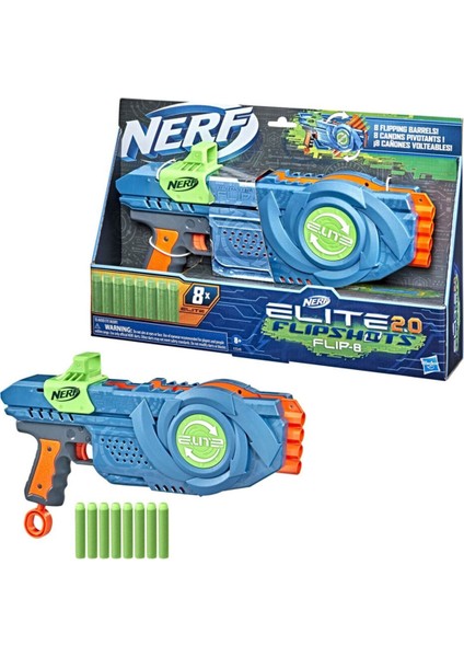 Elite Elite 2.0 Flipshots Flip8 Dart Tabancası F2549 1 Adet