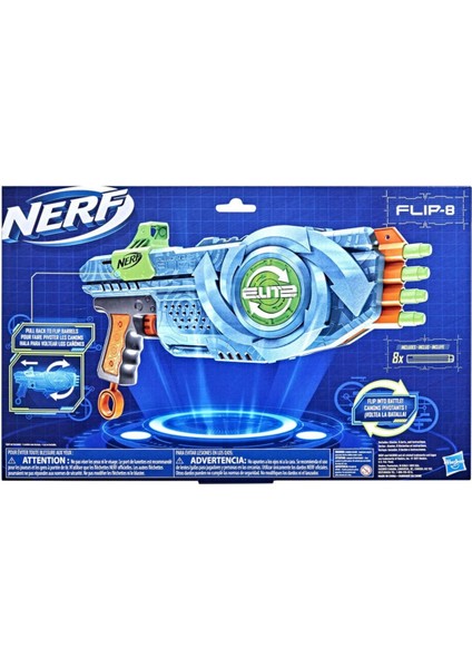 Elite Elite 2.0 Flipshots Flip8 Dart Tabancası F2549 1 Adet
