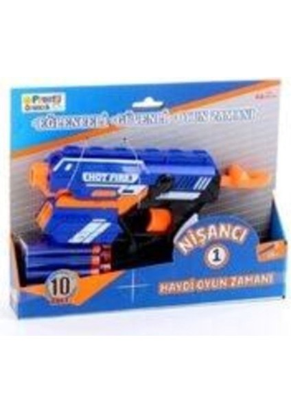 Elite Next Prestıj Sünger Mermili Nerf Nişancı Sünger Tabanca 1 Adet