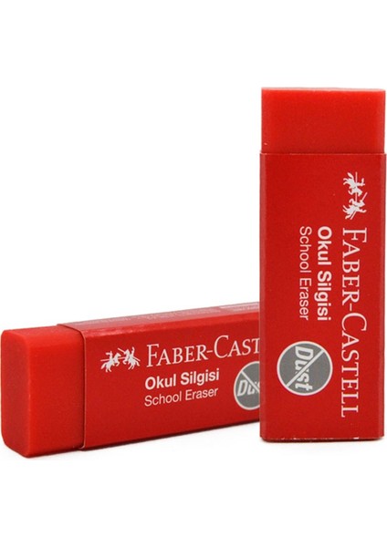 Faber Castell 187222 Okul Silgisi - Kırmızı modelleri
