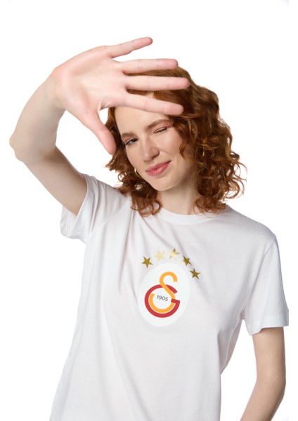 Galatasaray 5 Yıldız Kadın T-Shirt K251402