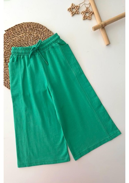 7-14 Yaş Şortlu Detaylı Oversize Erkek Çocuk Takım - Yeşil fiyatları