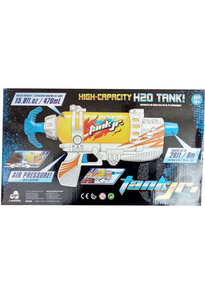 Elite Tank Jr Hava Basınçlı Su Tabancası 8 mt Mesafe 470 ml Kapasite 1 Adet fiyatları