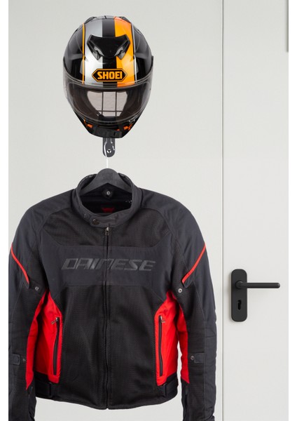 - Kask Askılığı- Motosiklet / Bisiklet / Scooter Uyumlu | Sağlam Metal Yapı -Kompakt Tasarım -Geniş Uyumluluk