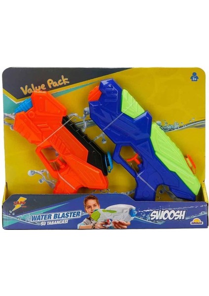 Elite Zapp 2'li Su Tabancası - Mavi-Yeşil 1 Adet