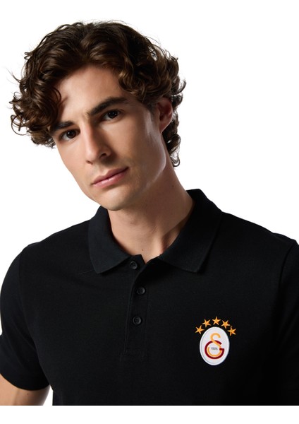 Galatasaray 5 Yıldız Klasik Logo Polo T-Shirt E251403 fiyatları