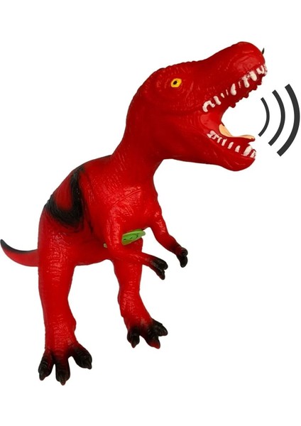 Elite 47 Cm. Sesli Kırmızı Trex Dinazor Yumuşak Kaliteli Et Malzeme T Rex Dinozor 1 Adet fiyatları