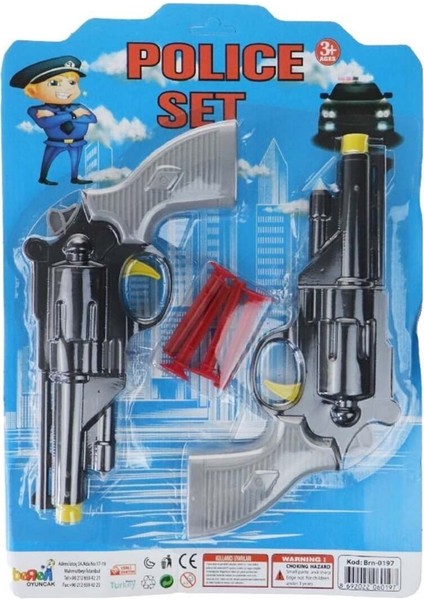 Elite Oyuncak Polis Seti 2 Li Tabanca 1 Adet