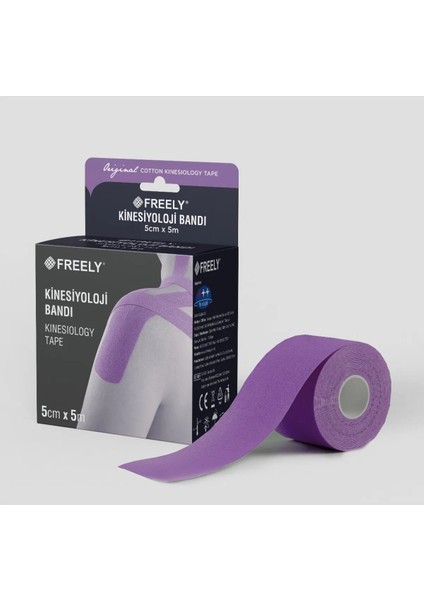 Kinesiyoloji ve Kinesio Mor Renk (Su GEÇİRMEZ/%100 Pamuk) fiyatları
