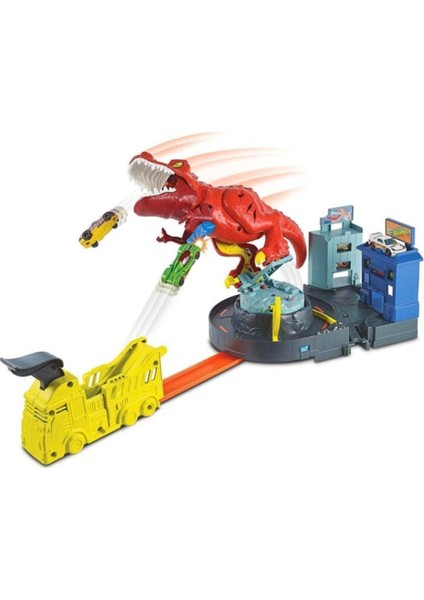 Elite Sesi Hot Wheels T-Rex Saldırısı Oyun Seti 1 Adet fiyatları