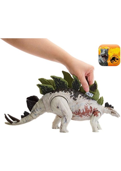 Elite Jurassic World Iz Sürücü Dinozor Figürleri Stegosaurus HLP23-HLP24 1 Adet modelleri
