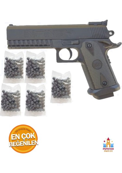 Elite Oyuncak Tabanca ve Boncuk Mermi Seti - Çocuklar Için Eğlenceli ve Güvenli Oyun Deneyimi 1 Adet