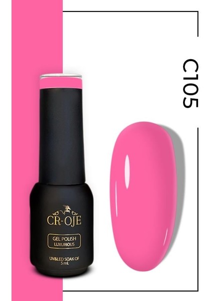 Kalıcı Oje C105 - Pembe (5 ML) modelleri