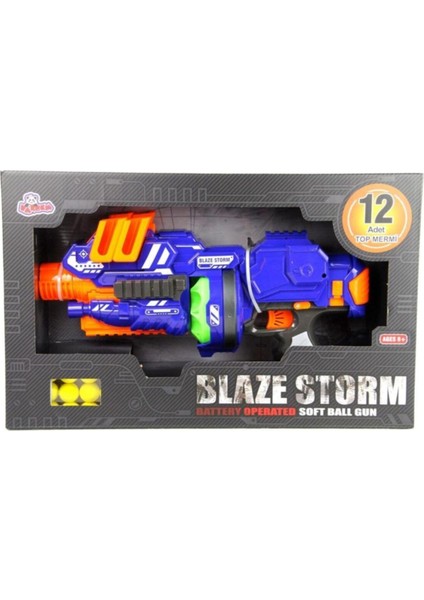 Elite Blaze Storm Yumuşak Top Mermili Dart Tabancası Tam Otomatik Tüfek 1 Adet