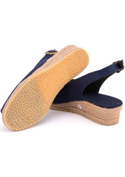 Gerçek Elişi Özel Imalat Elişi Günlük Rahat 3cm Bantlı Sandalet Handmade fırsatları
