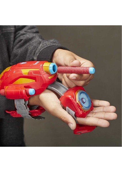 Elite E7376 Nerf Elite - Iron Man, Avengers Power Moves +5 Yaş 1 Adet