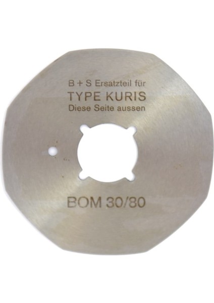 BOM80(8) Yuvarlak Kesim Motor 8 Köşe Bıçak