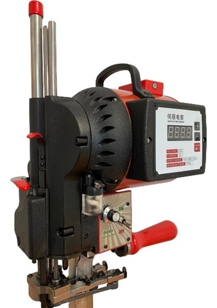 Dik Kumaş Kesim Motoru 1600W Kırmızı-Siyah Kafa (Hız Ayarlı) / PLS-988 10inç fırsatları