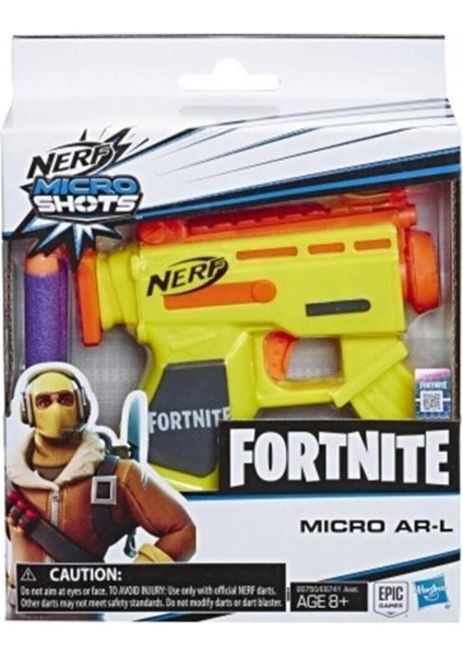 Elite Nerf Fortnite Micro Shots Dart Firing Ar L E6741 E6750 1 Adet