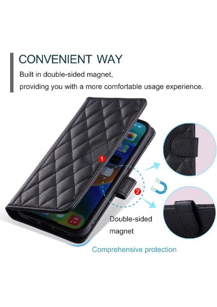 Xiaomi Redmi Note 14 Pro Plus Manyetik Kafes Kart Yuvaları Için Telefon Kılıfı (Yurt Dışından) fırsatları