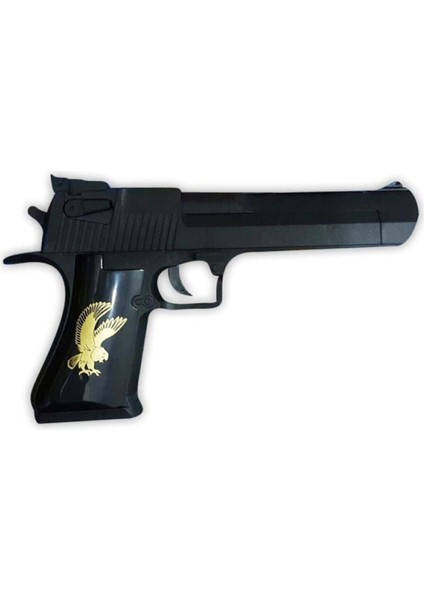 Elite Oyuncak Silah Boncuk Atan Tabanca Desert Eagle 600 Adet Boncuk Mermi Hediye 1 Adet