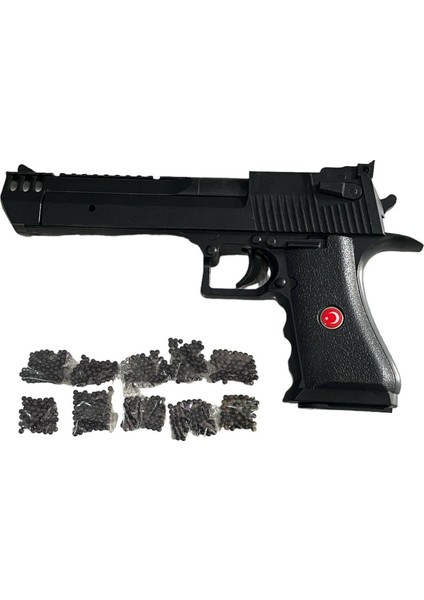 Elite Boncuk Atan Tabanca + 10 Paket Mermi 1 Adet