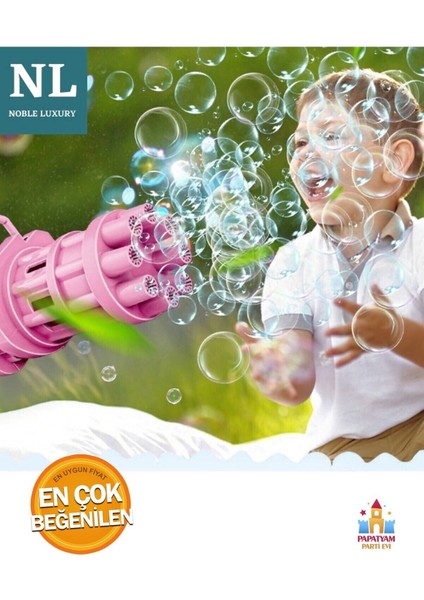 Elite Süper Hızlı Köpük Baloncuk Makinesi: Partilerinizde Şıklığı Yakalayın! 1 Adet fırsatları