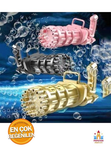 Elite Süper Hızlı Köpük Baloncuk Makinesi: Partilerinizde Şıklığı Yakalayın! 1 Adet indirimleri