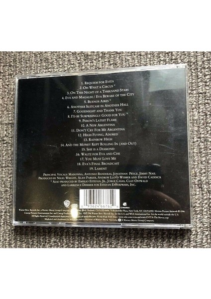 Dikkat CD Andrew Lloyd Webber And Tim Rice – Music From The Motion Picture Evita fiyatları