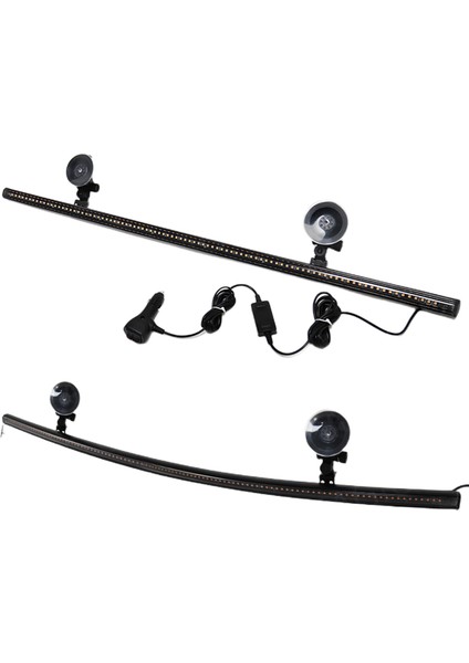 Çakar Lamba 12-32V Esnek Model 84CM Vantuzlu Çakarlı Mavi-Kırmızı / LAPA543