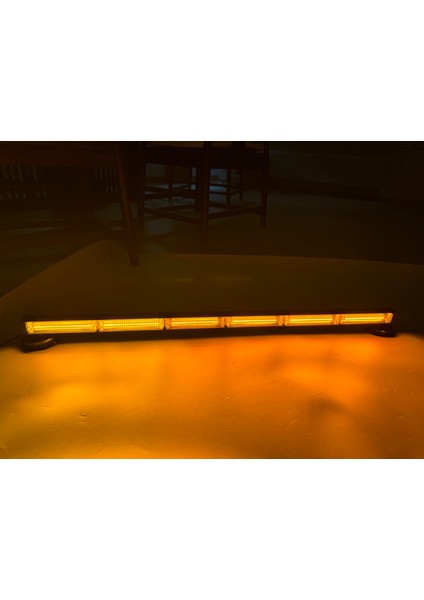 Güçlü 6'lı Flaşlı Cob LED Ikaz Lambası - Sarı/sarı modelleri
