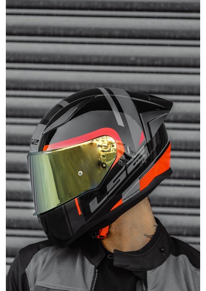 Rapıd 2 Race Chos Siyah Kırmızı Kask