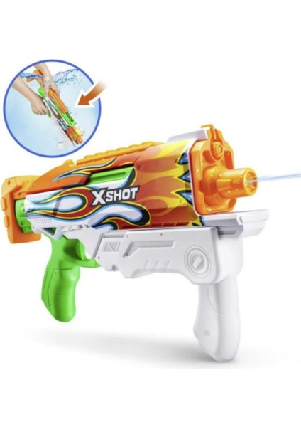 Elite X-Shot Su Tabancası - Hızlı Doldurma Fonksiyonlu - Yeşil 1 Adet
