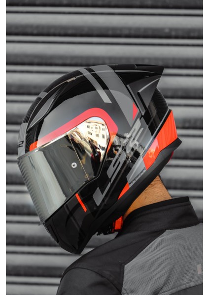 Rapıd 2 Race Chos Siyah Kırmızı Kask fiyatları