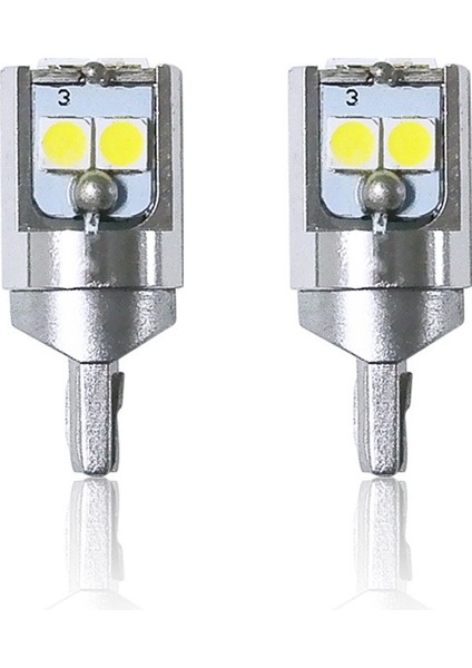 Şık T10 Canbus Uyumlu Dekoratif LED Ampul Beyaz 12V