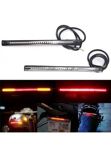 Esnek Şerit LED Aydınlatma, Kırmızı-Sarı 12V indirimleri