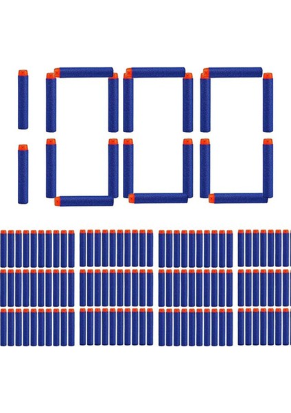 Elite Mermi Premium Yumuşak Sünger Mermi 1000 Adet 1 Adet