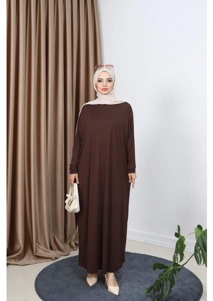 Penye Yarasa Kol Elbise fiyatları