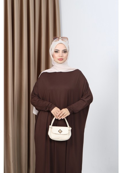 Penye Yarasa Kol Elbise fırsatları