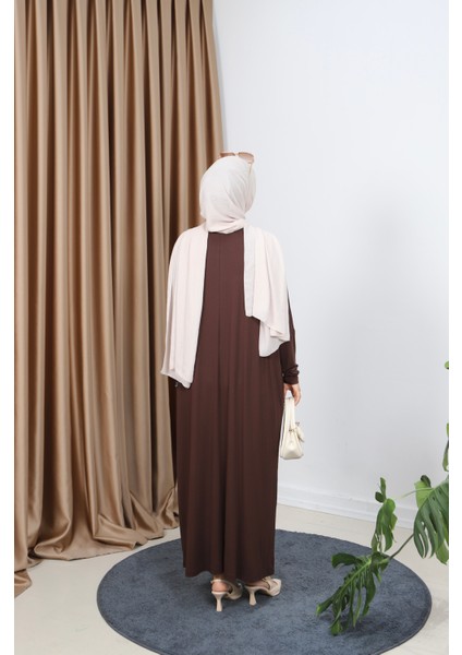 Penye Yarasa Kol Elbise indirimleri