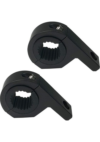 Motosiklet Off-Road Sis Lambası Takma Aparatı Çiftli Set