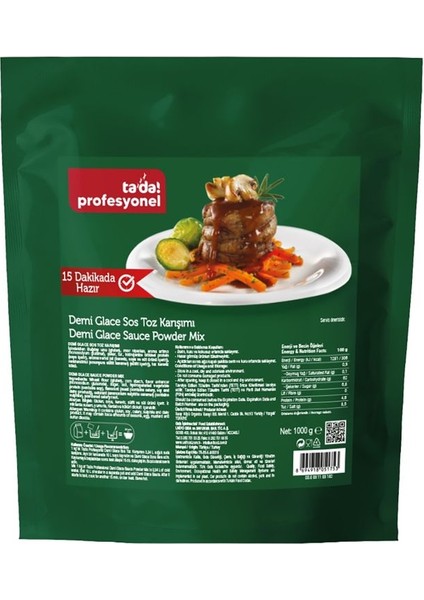 Profesyonel Demi Glace Sos 1 kg
