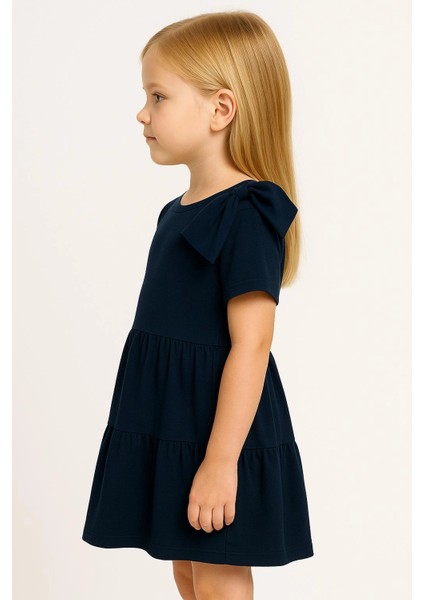 Fiyonklu Kız Çocuk Elbise 50776 fiyatları